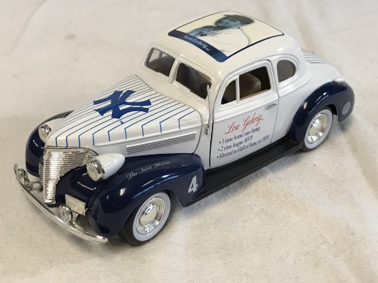 LOU GEHRIG Yankees 1939  Chevrolet Coupe Diecast