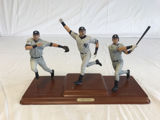 DEREK JETER Yankees Danbury Mint 3 Figure set