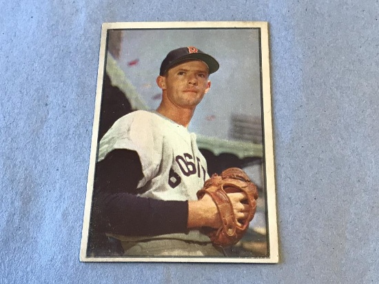 MAURY MCDERMOTT Red Sox 1953 Bowman Baseball #35