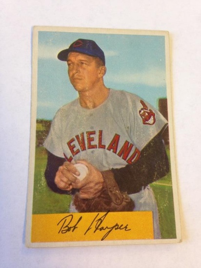 BOB HOOPER Indians 1954 Bowman Baseball Card #4