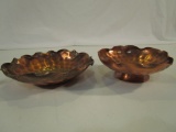 Lot of 2 Gregorian Copper Bowls