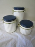 Set of 3 Matching Canisters