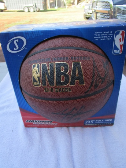 Signed Basket Ball