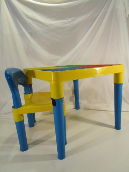 Kids Lego Table w/ Chair