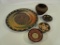 Lot of 5 Native American Style Baskets