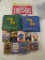 Lot of 9 Playing Cards & 3 Puzzle Books