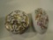 Lot of 2 Porcelain Trinket Boxes