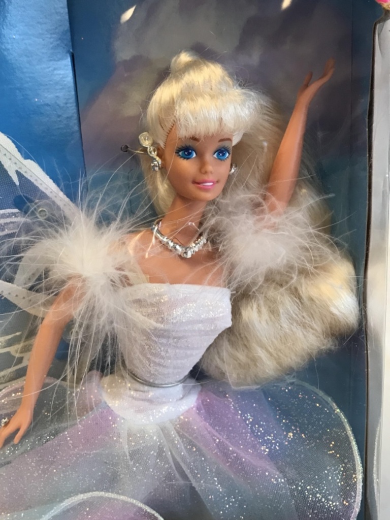 angel princess barbie 1996 value