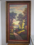 Large W. ROSSELLI Original Oil Painting