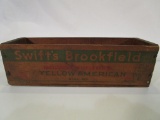 Vintage Swift's Brookfield Yellow American Cheese