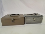 Lot of 2 Storage Boxes