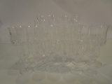 Lot of 19 Crystal Glasses