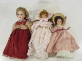 Lot of 3 Vintage Collector Dolls