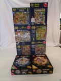 Lot of 8 Puzzles