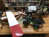 Lot of remote control toys and airplane-untested