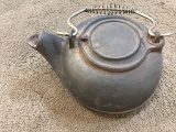 Vintage Cast Metal Tea kettle