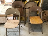 Lot of folding chairs