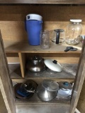 Content of Cabinet shelves as pictured