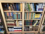 Book case and all non fiction books pictured