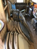 Lot of 36 Metal folding chairs
