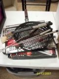 Mixed lot of BBQ tools