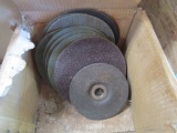 Box of mixed saw blades