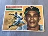 RUBEN GOMEZ Giants 1956 Topps Baseball Card #9