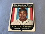 1959 Topps Baseball WILLIE TASBY #143 Orioles