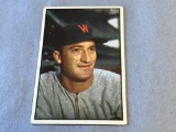 BOB PORTERFIELD Senators 1953 Bowman Baseball #22