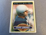 STEVE LARGENT Seahawks 1980 Topps Football Card