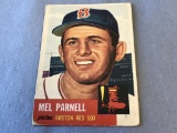 MEL PARNELL Red Sox 1953 Topps Baseball Card #19,