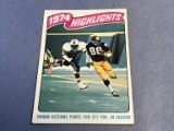 LYNN SWAN Steelers 1975 Topps Football Card