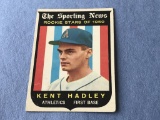 1959 Topps Baseball #127 KENT HADLEY Athletics