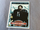 FRANCO HARRIS Steelers 1980 Topps Football Card,