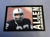MARCUS ALLEN Raiders 1985 Topps Football Card