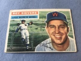1956 Topps Baseball #75 ROY SIEVERS Nationals