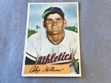 ALEX KELLNER Athletics 1954 Bowman Baseball #51