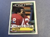 RONNIE LOTT 49ers 1983 Topps Football Card