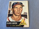 CLOYD BOYER Cardinals 1953 Topps Baseball Card #60