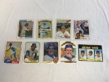 Lot of 7 BILL BUCKNER Dodgers Baseball Cards