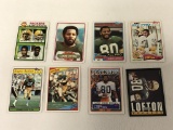 JAMES LOFTON Packers Lot of 8 Football Cards