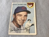 FRANK BAUMHOLTZ Cubs 1954 Topps Baseball #60