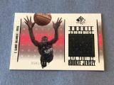SAMUAL DALEMBERT 2001 SP AUTHENTIC RC Jersey Card-