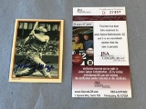 JOHNNY MIZE Autograph Baseball Card JSA COA