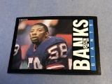 CARL BANKS Giants 1985 Topps Football rookie Card-