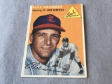 ALEX GRAMMAS Cardinals 1954 Topps Baseball #151