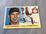 GUS TRIANDOS Orioles 1955 Topps Baseball #64
