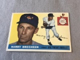 HARRY BRECHEEN Orioles 1955 Topps Baseball #113,