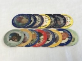 Lot of 15 Slurpee 7-Eleven Baseball  Coins Discs 1