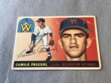 CAMILO PASCUAL Nationals 1955 Topps Baseball #84